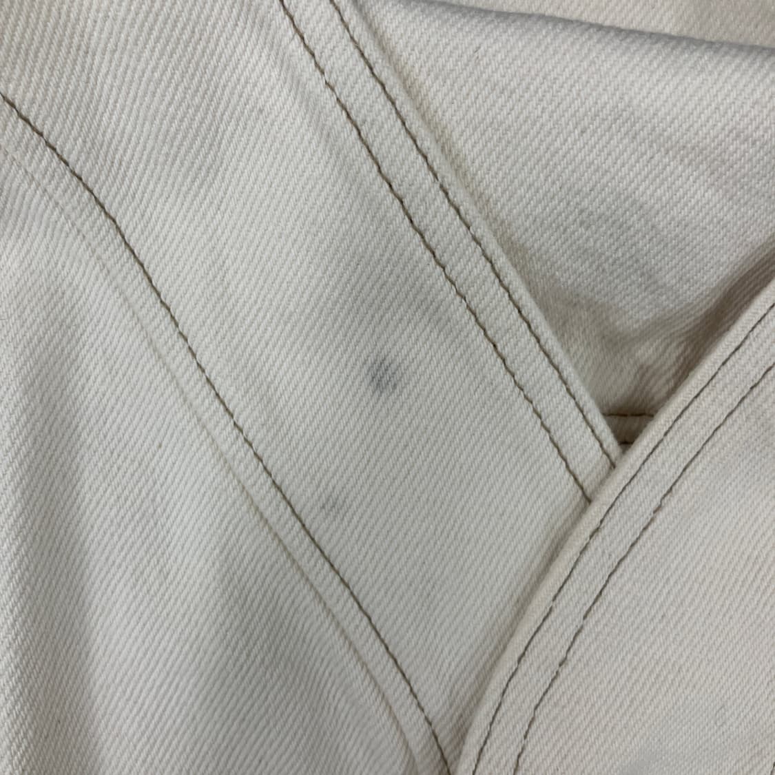 코스 아이보리 카라리스 코튼 데님 자켓 M 상품이미지8