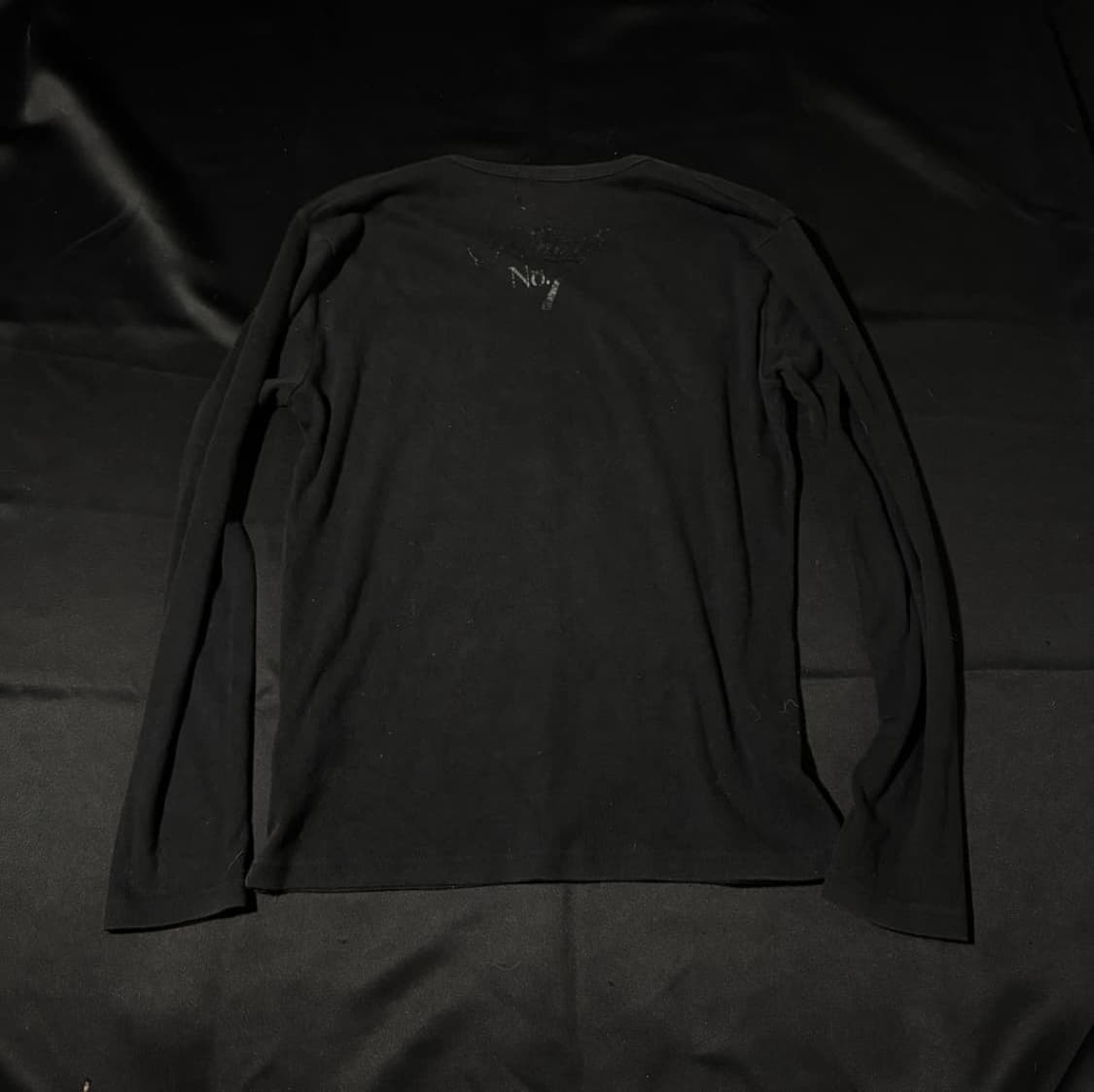 in the attic" Y2K Print Black Sleeve 상품이미지4