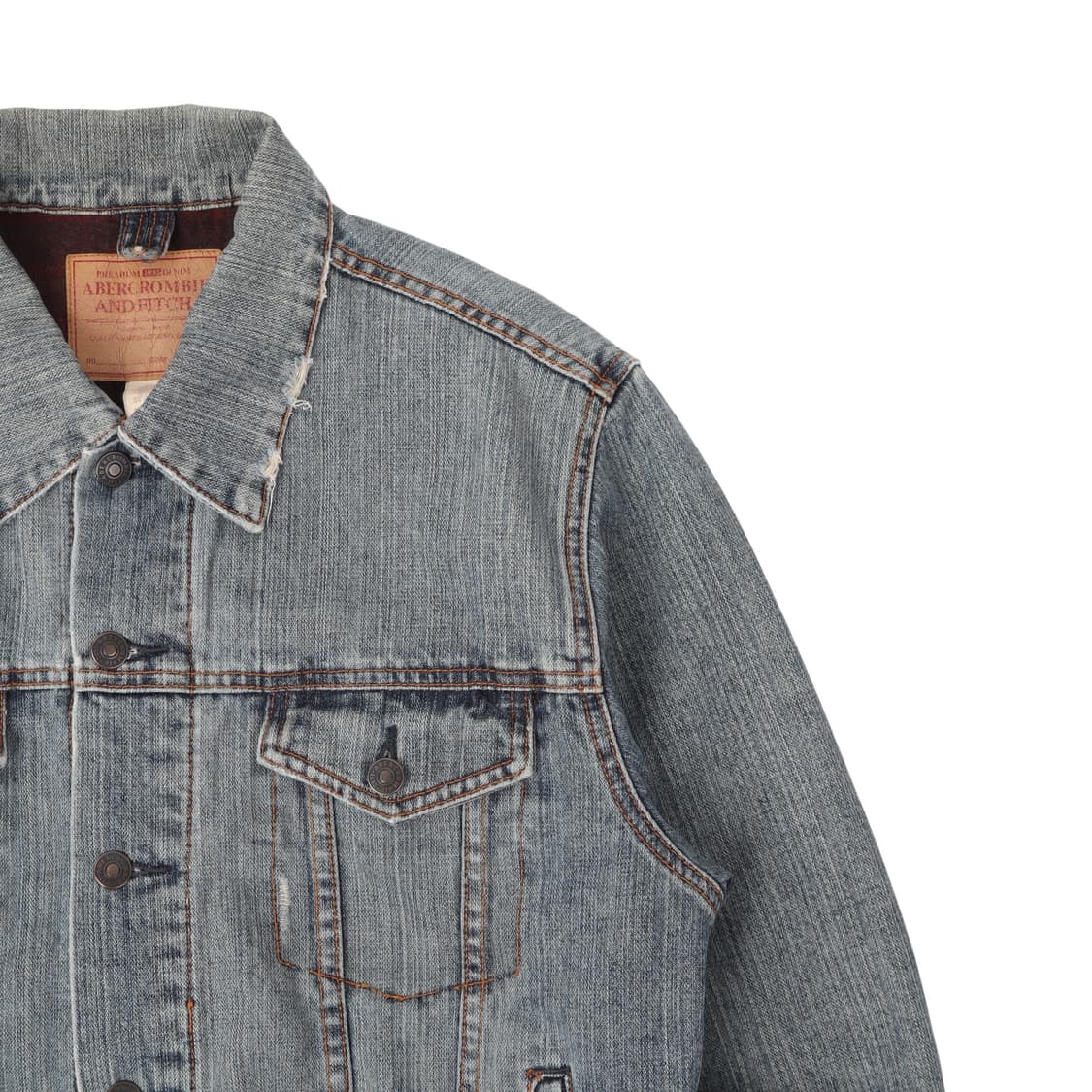 아베크롬비 블랭킷라이닝 헤비 데님자켓 상품이미지3