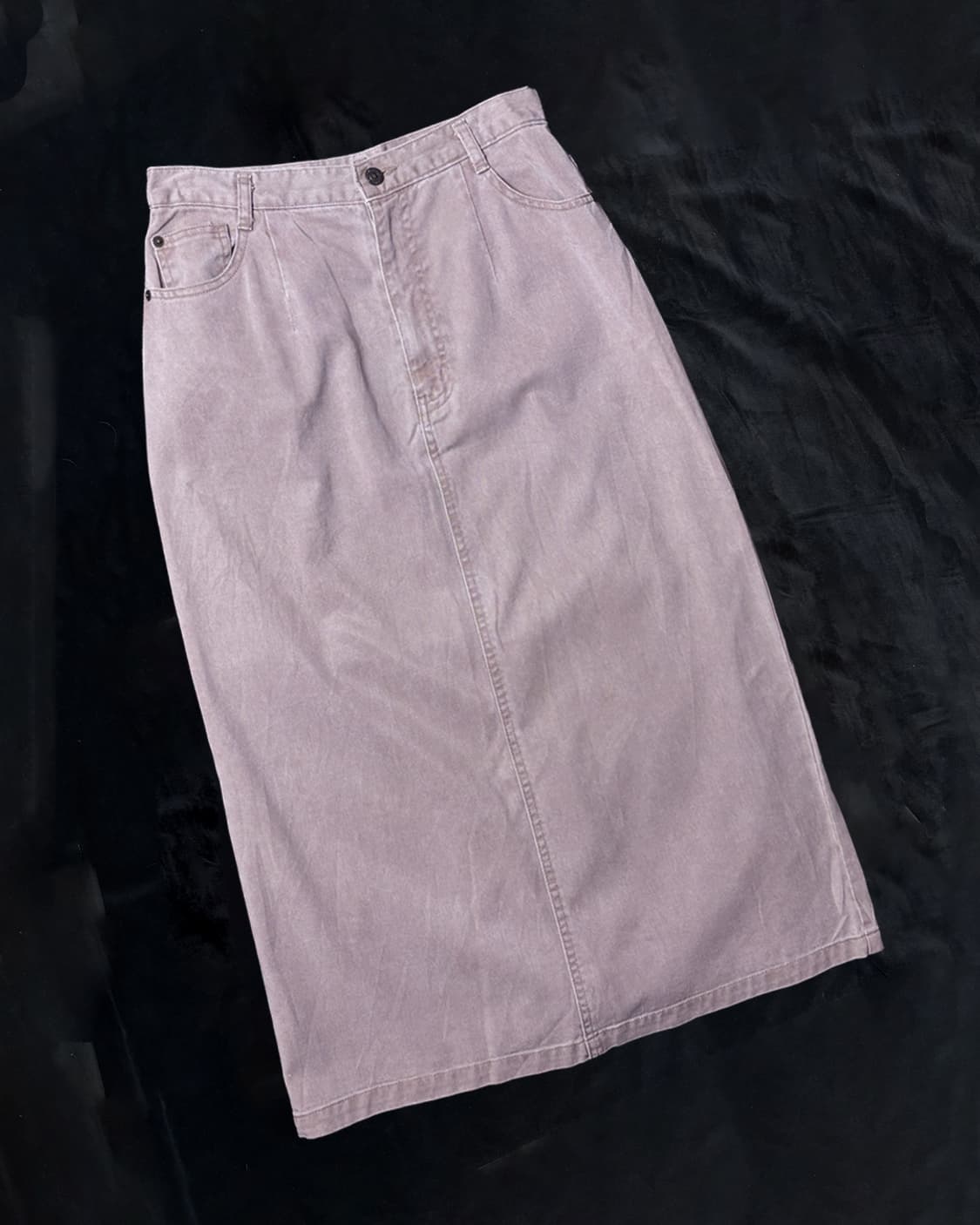 일본빈티지 데일리토픽 롱스커트 상품이미지1