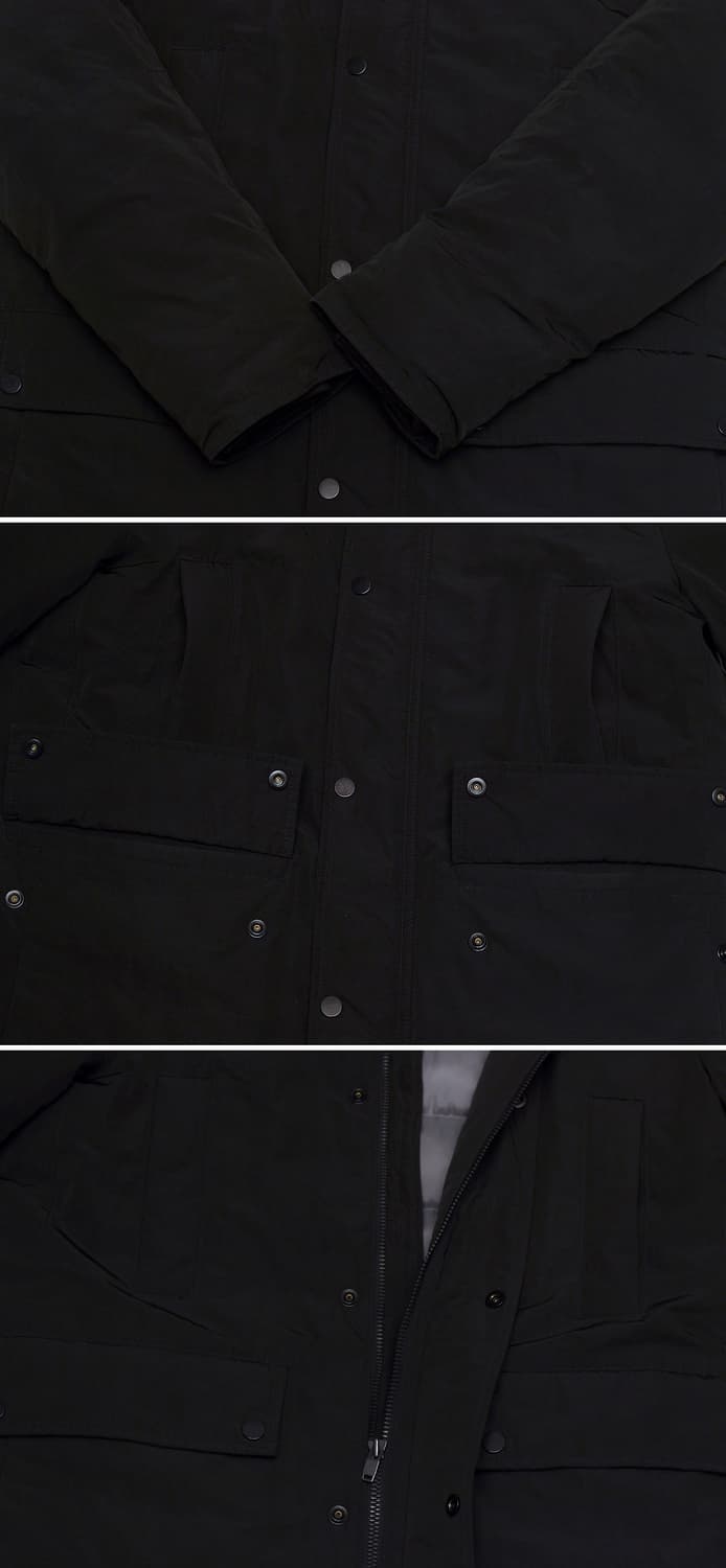 에피그램 양털카라 시어링 구스다운 패딩 자켓 (M 100) 상품이미지6