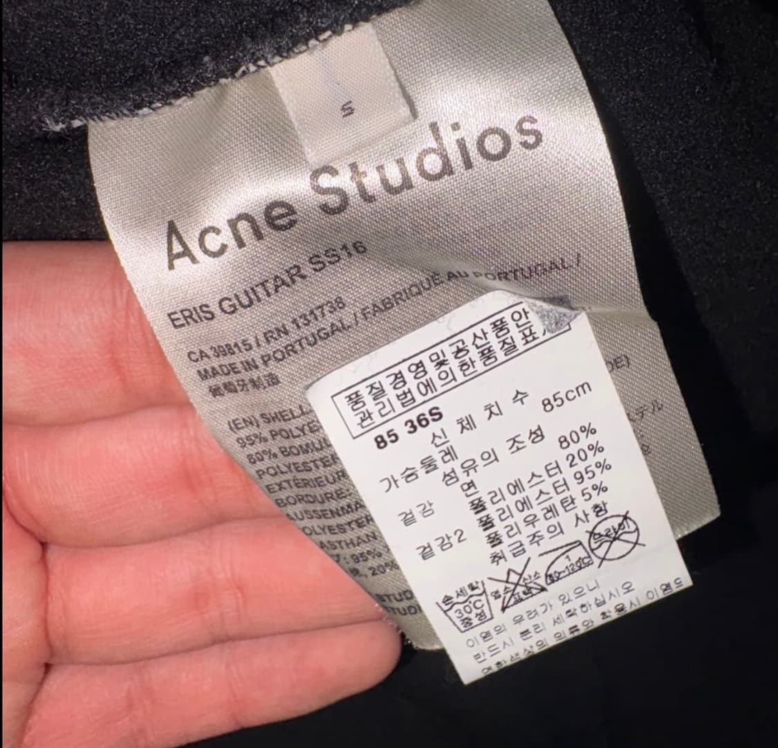 Acne studios 16ss eris guitar tee 상품이미지5