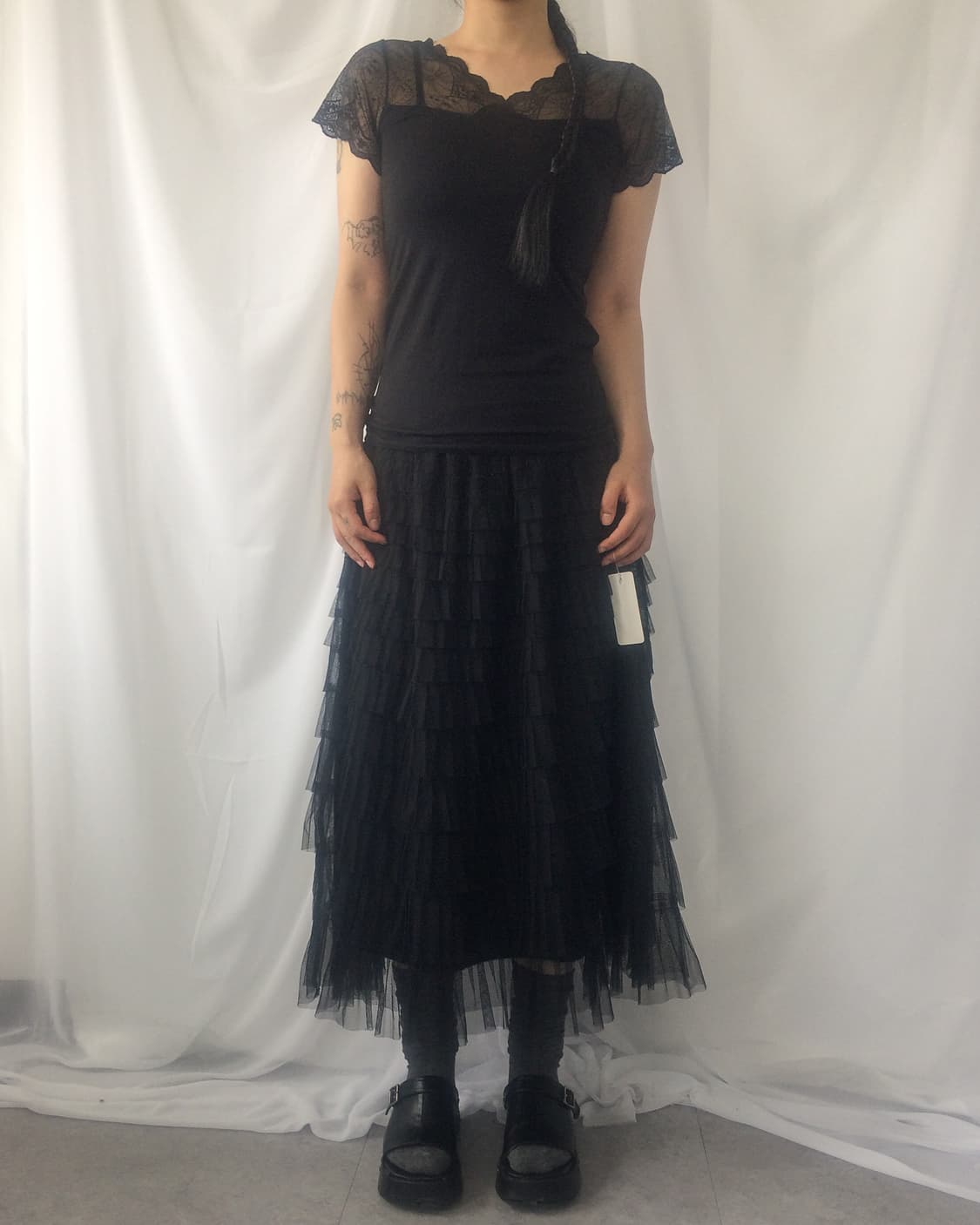 Lace point top 상품이미지5