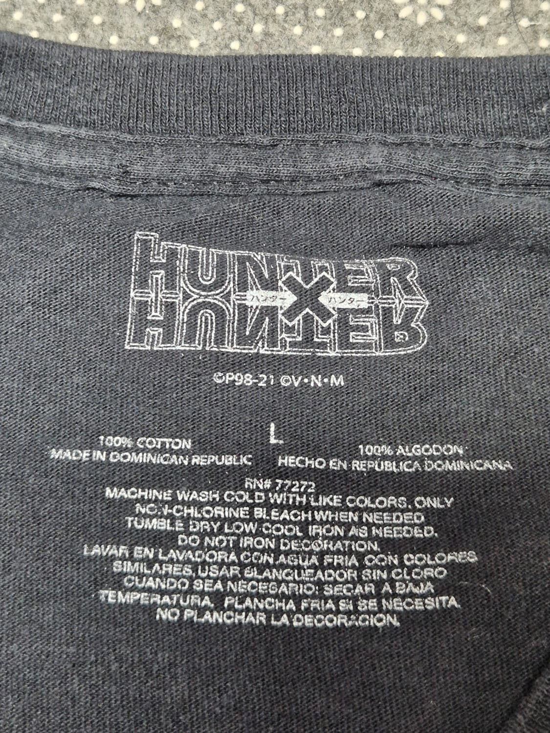 [L]헌터x헌터 오피셜 티셔츠 -203 상품이미지3