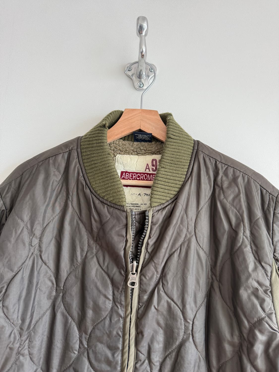 아베크롬비&피치(ABERCROMBIE&FITCH) 퀄팅 자켓 상품이미지2