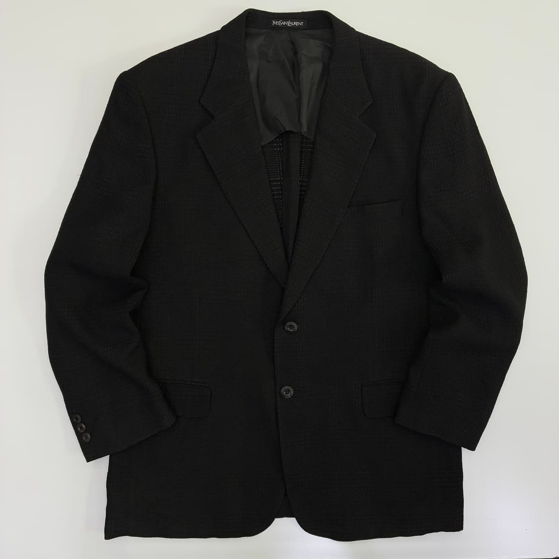 Yves Saint Laurent  이브생로랑 미니멀 블랙 블레이져 상품이미지1