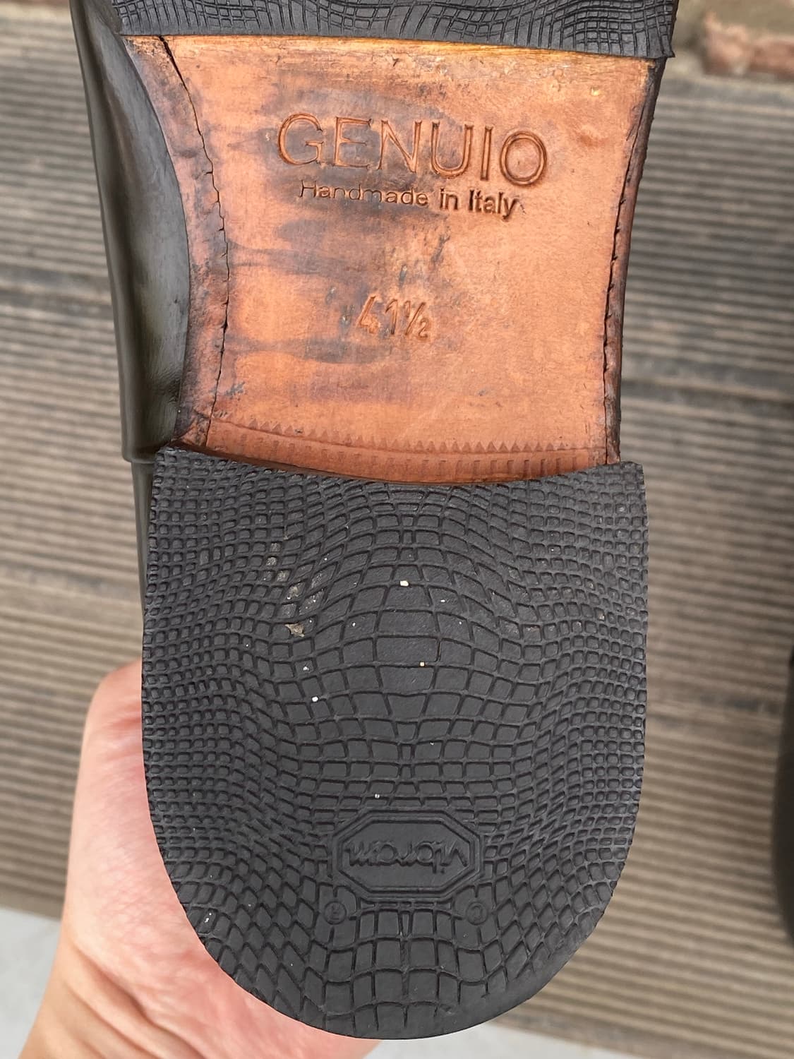 made in italy GENUIO 제누이오 남성 옥스포드 구두 상품이미지10