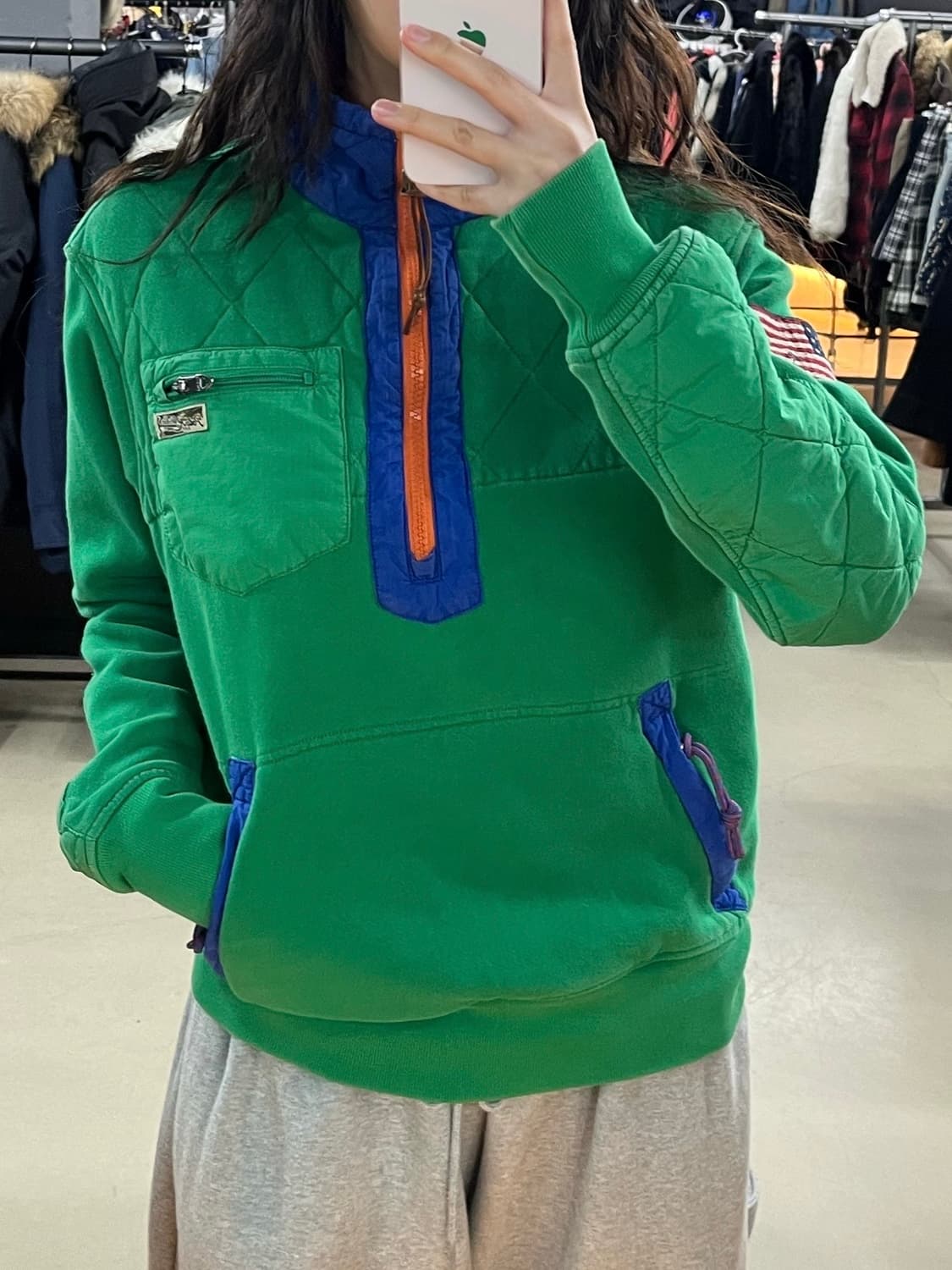 폴로 하프 집업 상품이미지1