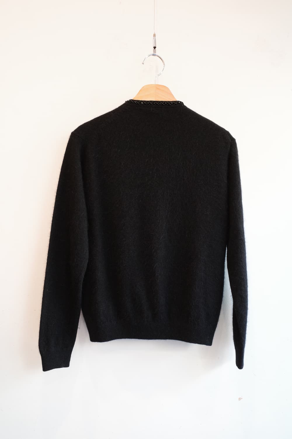 Japan brand 울&앙고라 혼방 비즈 니트  상품이미지6