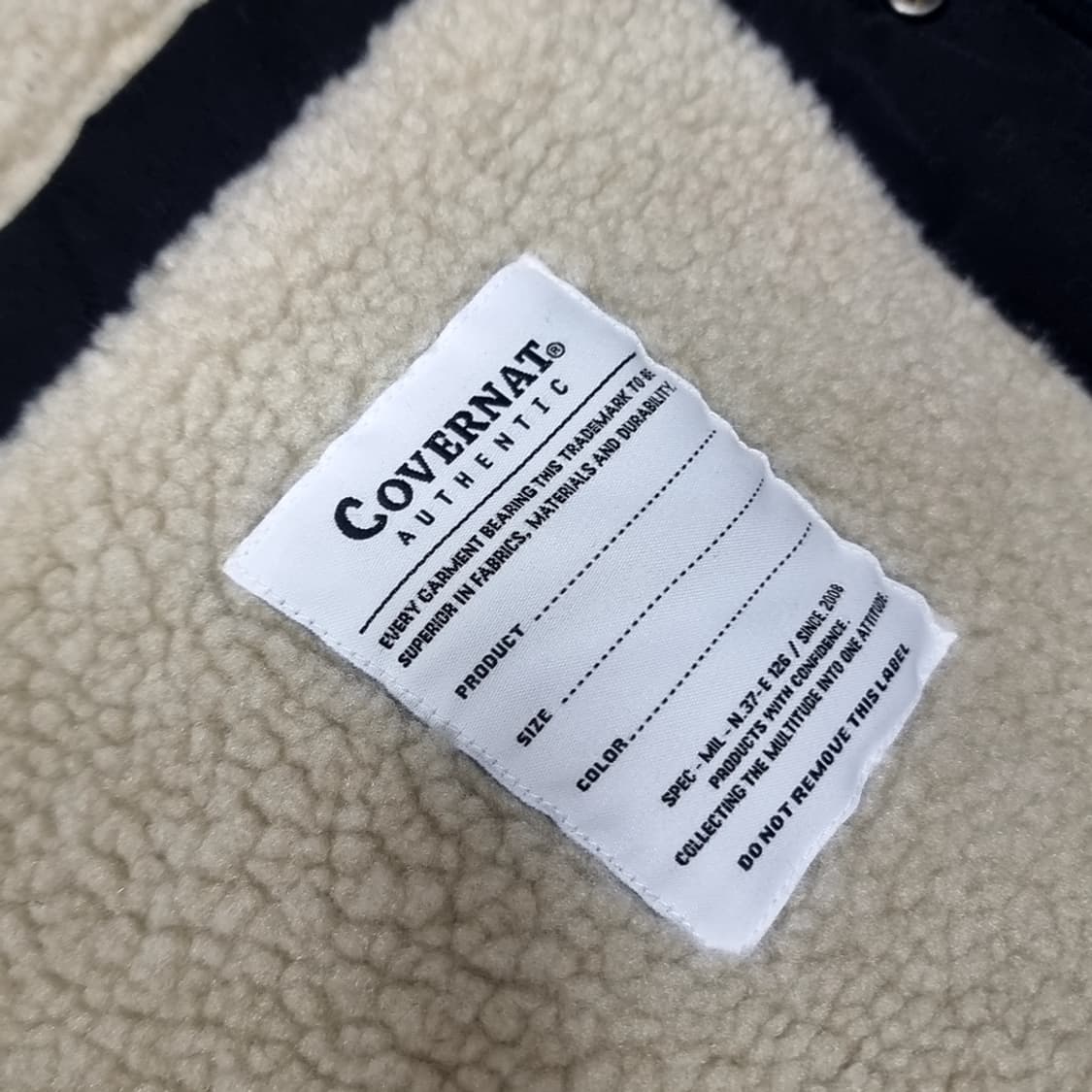 커버낫 블랙 코치 자켓(105) 상품이미지6