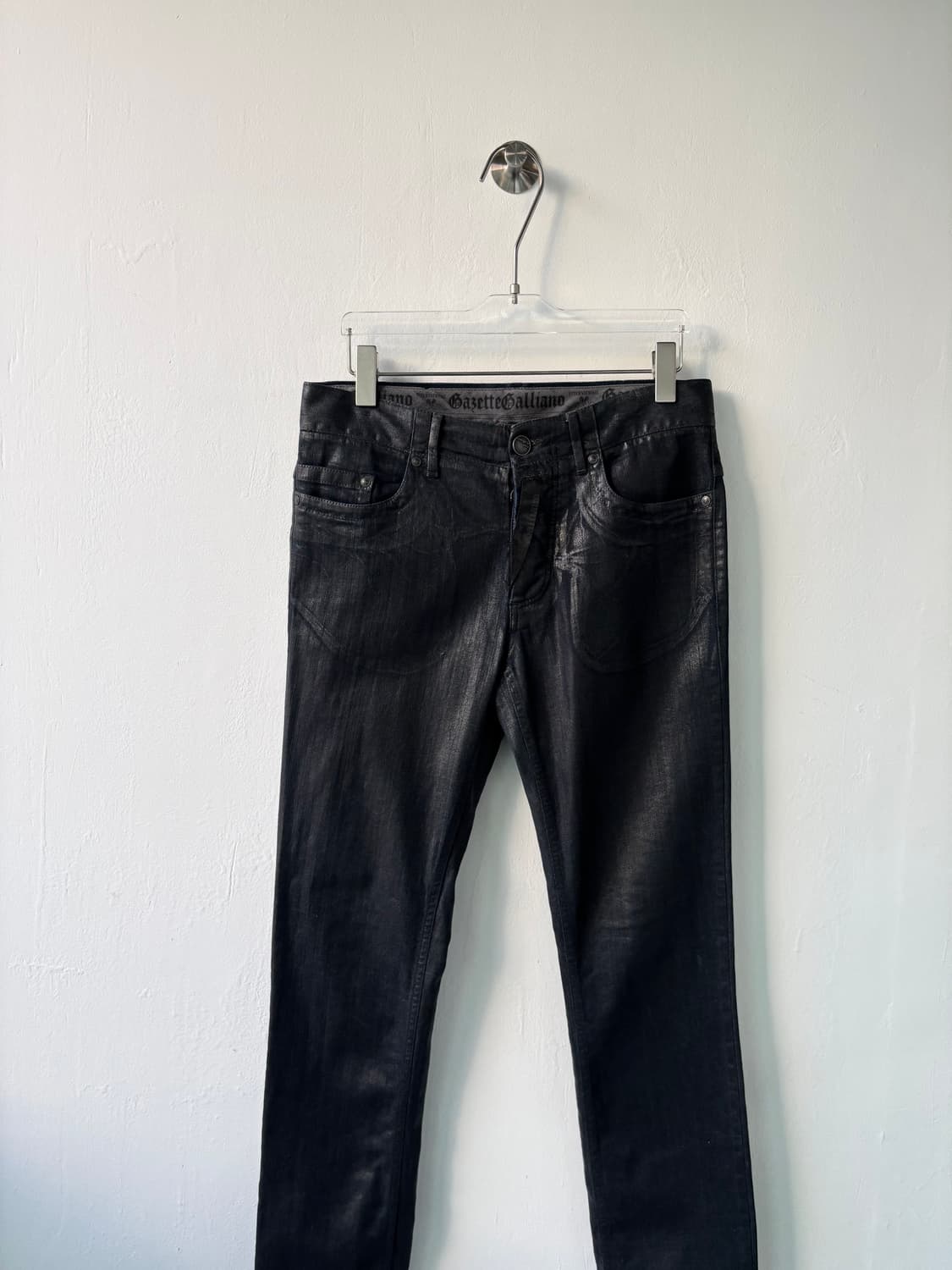 (예약중) 존 갈리아노 코팅 진 상품이미지2