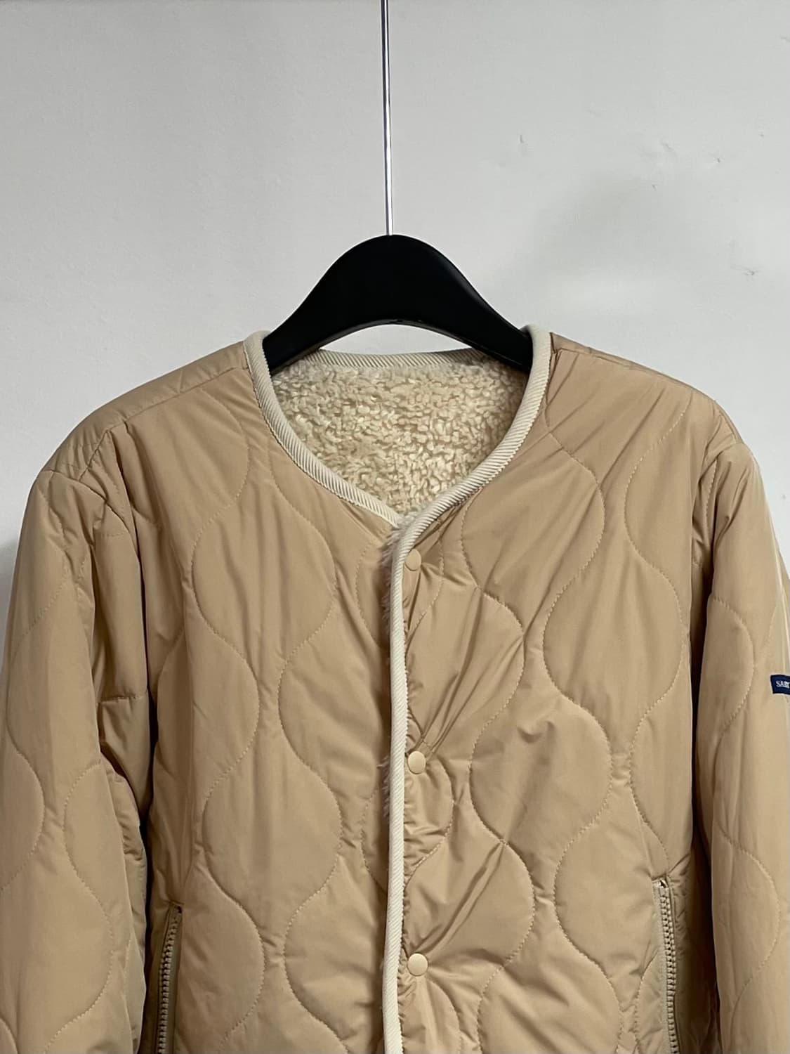 세인트 제임스 우먼스 리버시블 퀼팅 플리스 자켓 (on.44)  상품이미지6