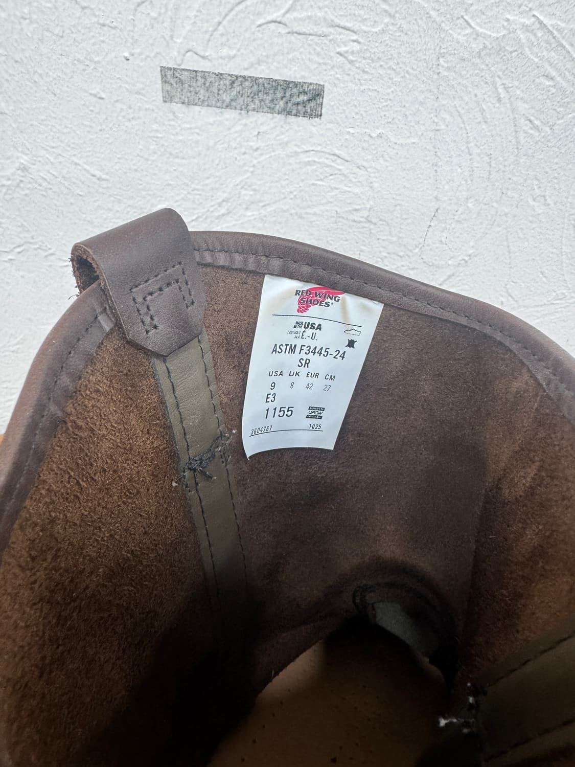 레드윙 페코스1155 팝니다. US9 (EEE) 상품이미지2