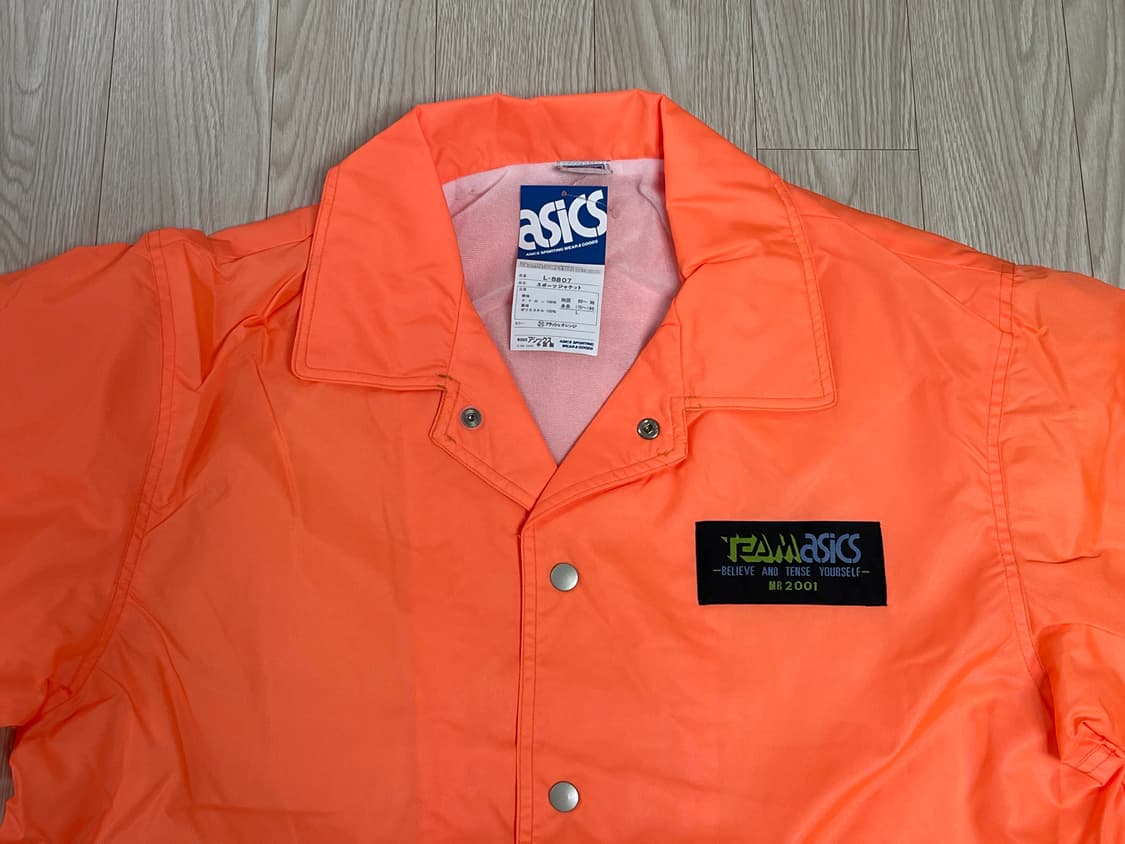 아식스 00s 올드 코치 자켓 ASICS OLD 2000 오렌지 L 상품이미지2