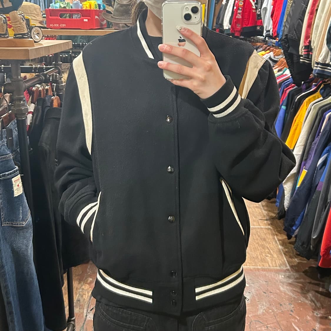 [HI] 드림월드 봄버 자켓 블랙 상품이미지2