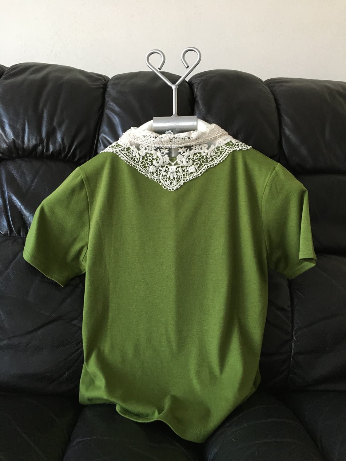 lace collar tee 상품이미지4