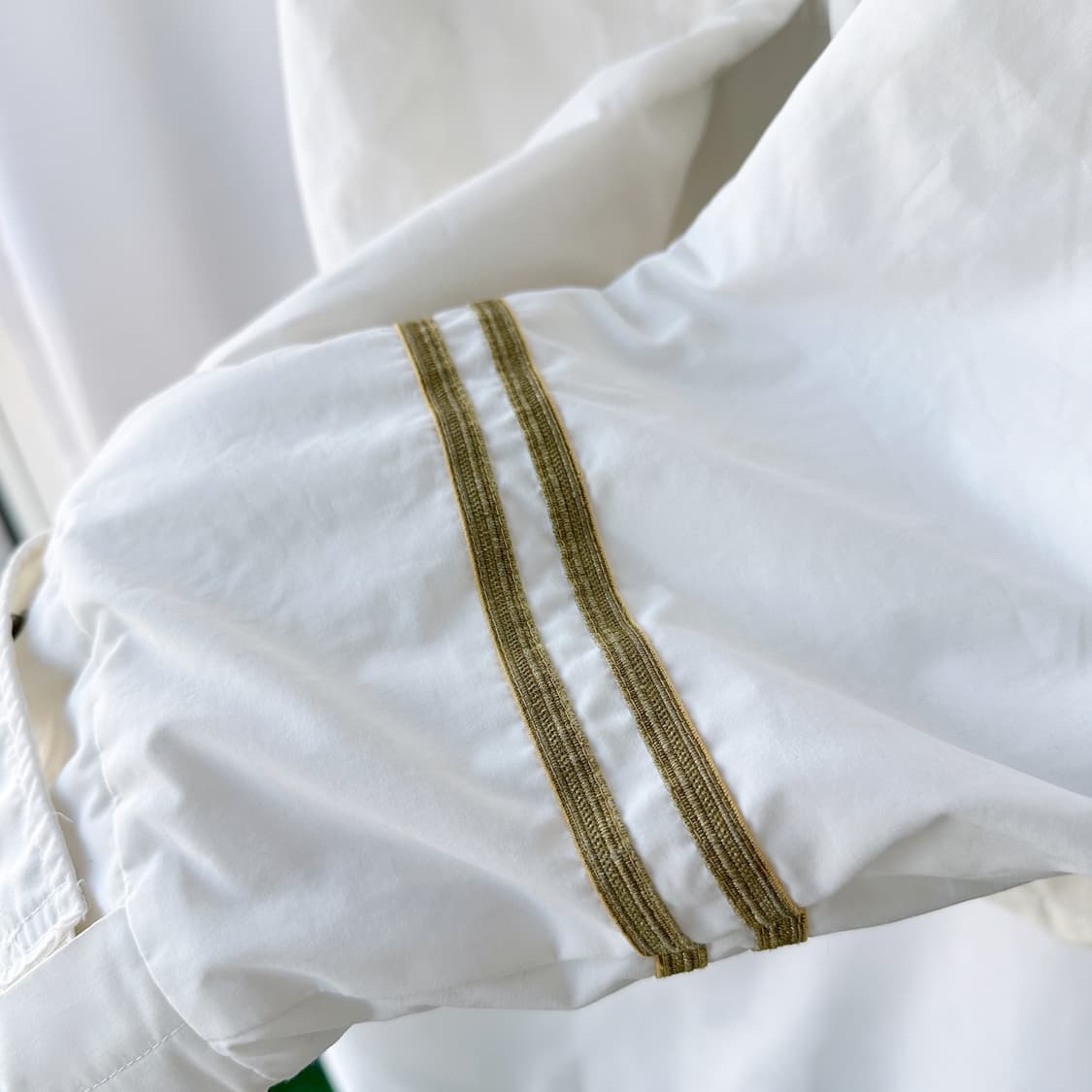 폴로 랄프로렌 90s 자수 와펜 패디드 후디 점퍼 화이트 EL 상품이미지5