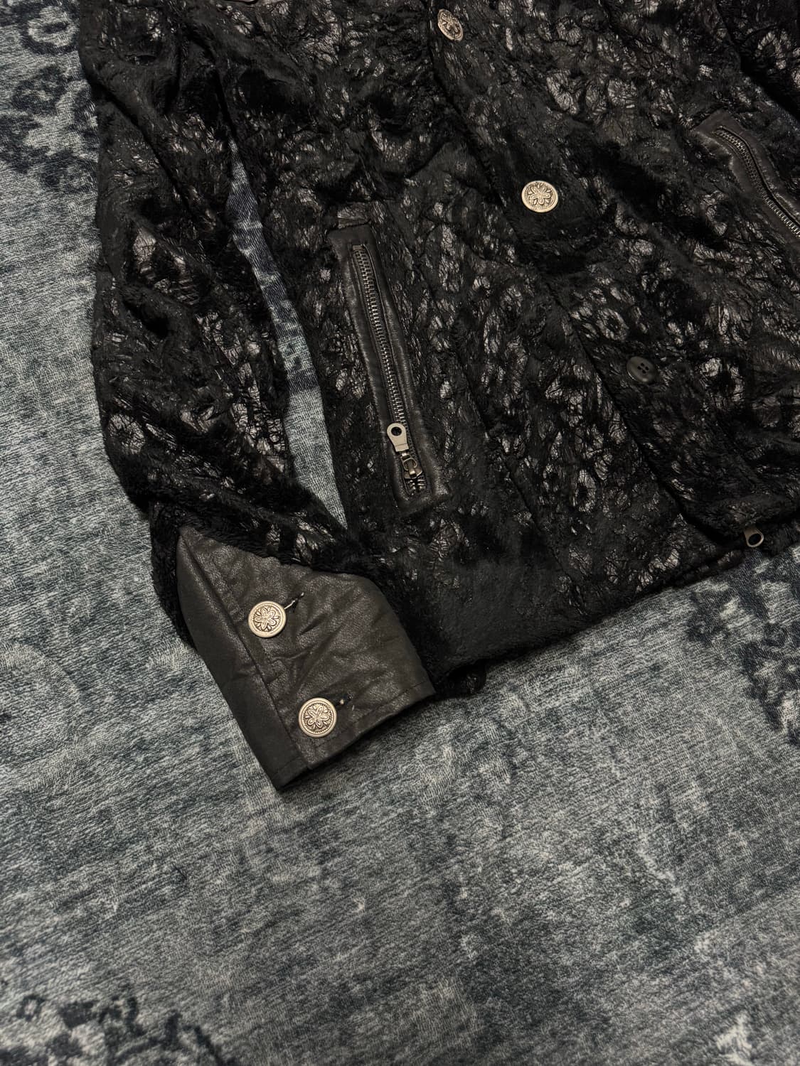 Buffalo bobs vkei black leopard velour f 상품이미지6