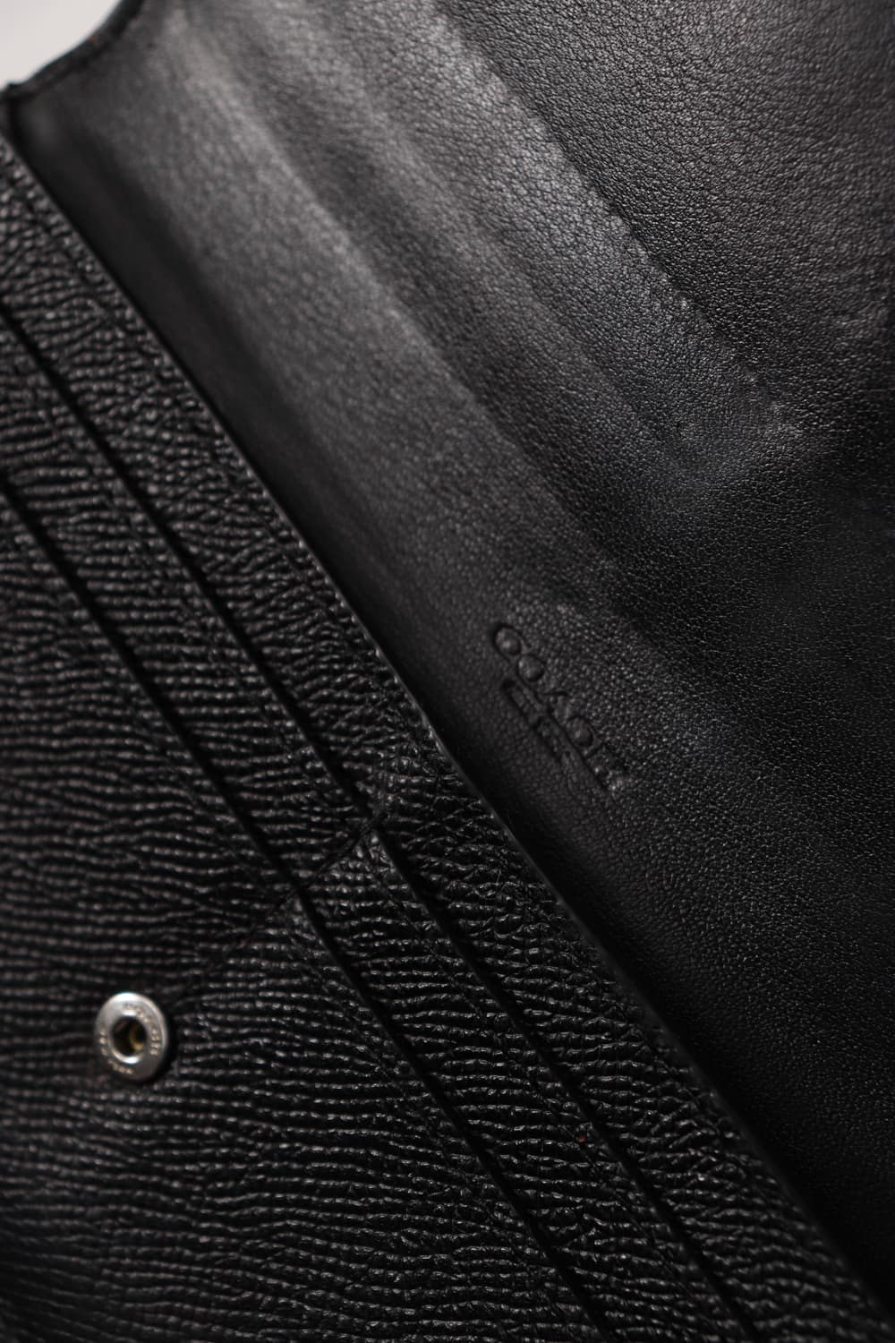 COACH 리얼 레더 장지갑 size 19.5* 9 상품이미지4