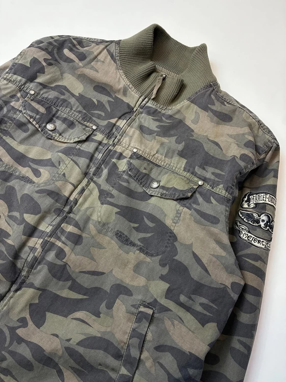 할리데이비슨 머드 독 카모 리버시블 자켓 PN5511    상품이미지2