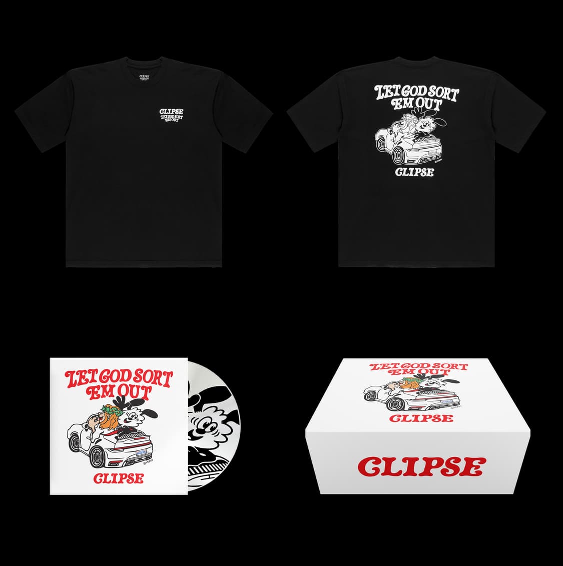 베르디 X 클립스 / Verdy X Clipse LGSEO 티셔츠 세트 상품이미지1