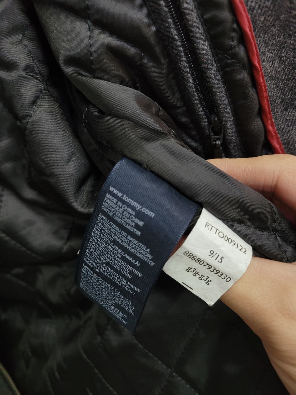 타미힐피거 차콜 그레이 필드 자켓 패딩 점퍼 상품이미지7