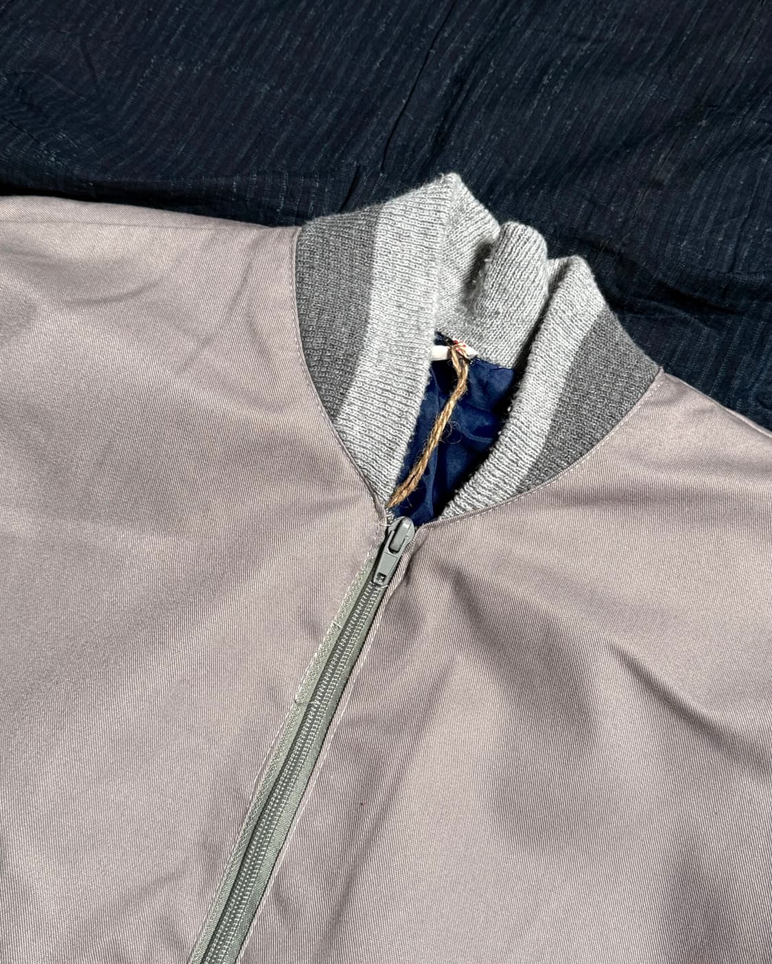 아메리칸 빈티지 투톤 컬러 블루종 XL 상품이미지2