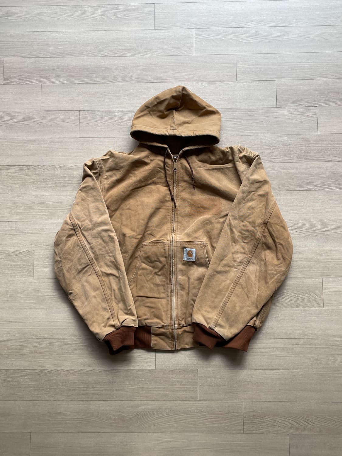 칼하트 JR106 브라운 써멀 액티브 자켓 상품이미지1