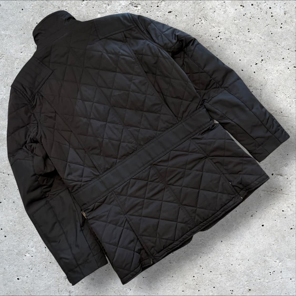 [S] 폴로랄프로렌 블랙 퀼팅 포켓 버튼 자켓 D490 상품이미지2