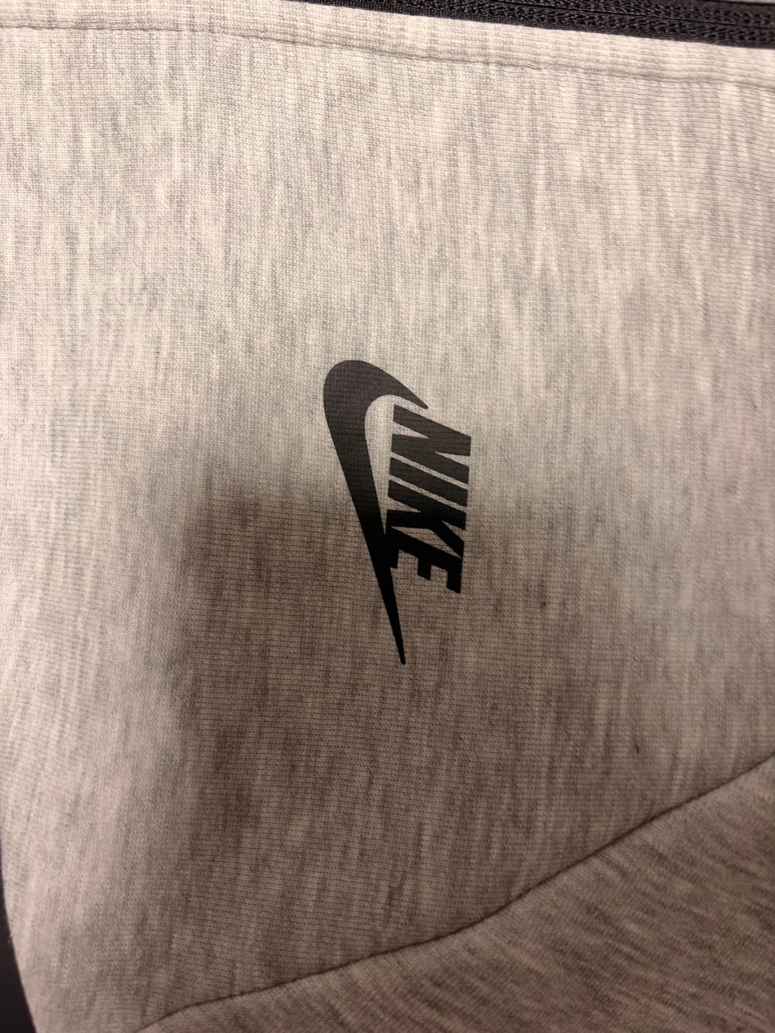 나이키 테크 플리스(테크팩) 풀 집 후드 다크 그레이 헤더 판매합니다! 상품이미지2