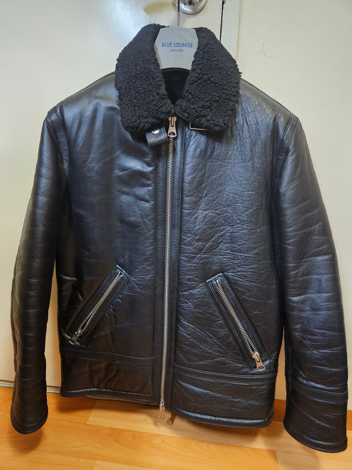 95 M) H&M 리얼 무스탕 상품이미지1