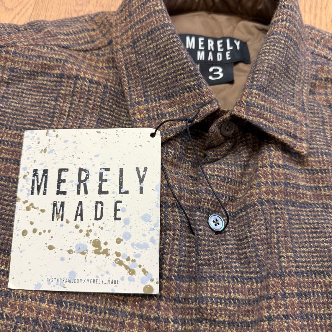 MERELY MADE(미얼리 메이드) 패디드 자켓  상품이미지4