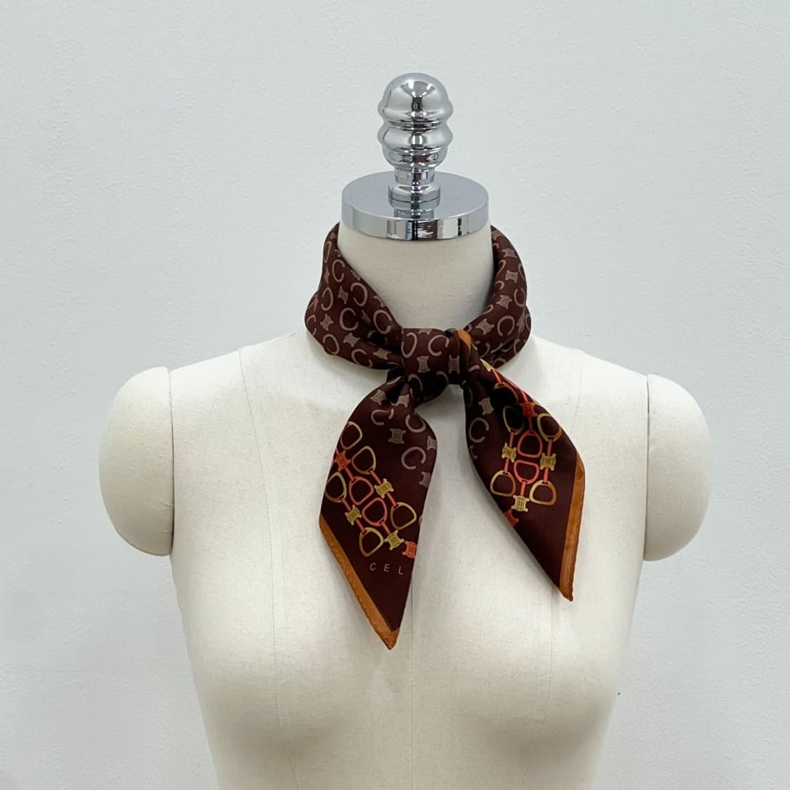 (새상품) celine / 셀린느 쁘띠스카프 손수건 상품이미지10