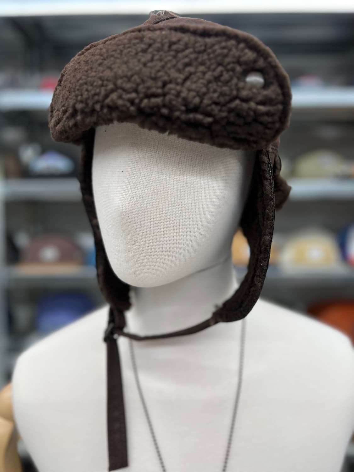 방한 무스탕 귀도리캡 상품이미지4