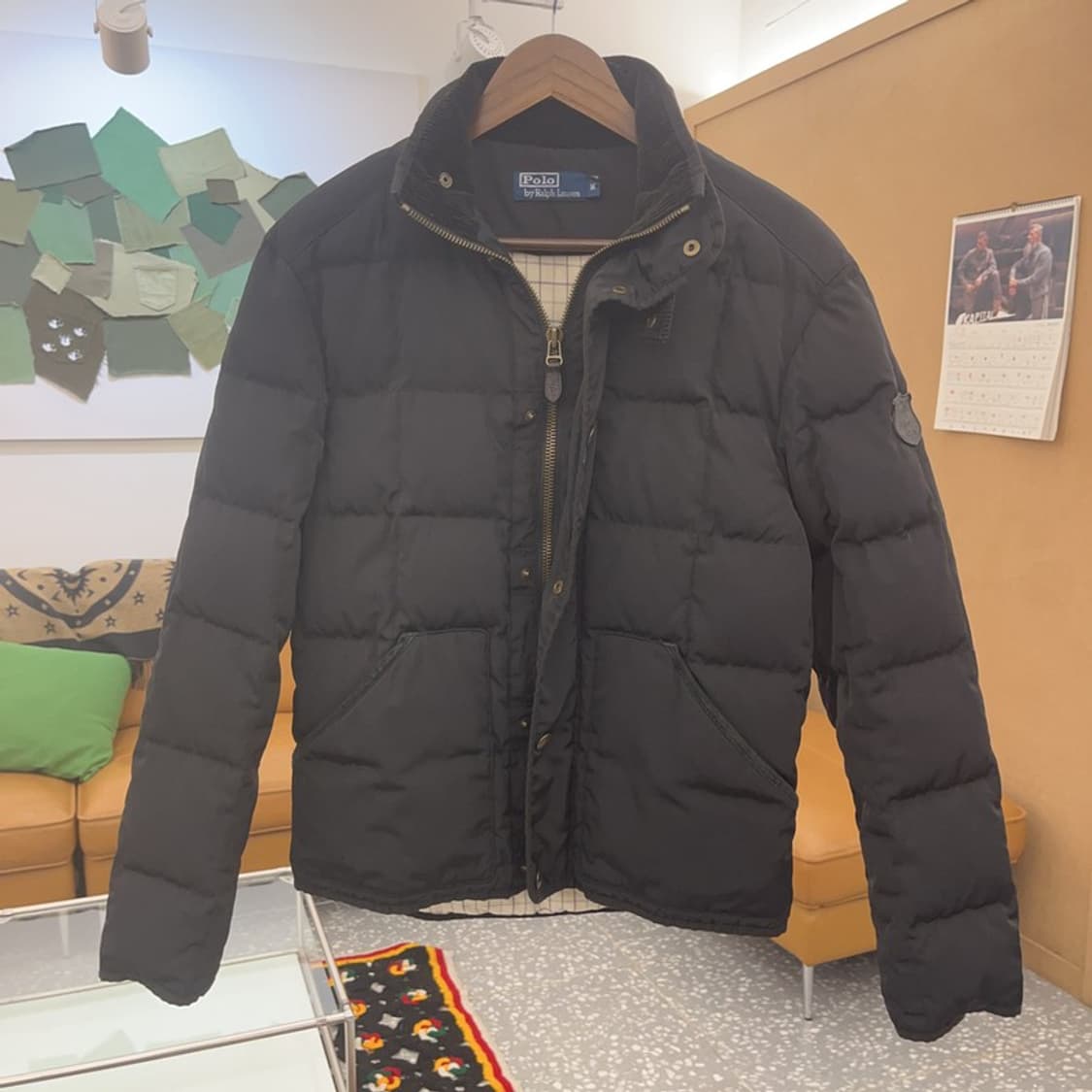 폴로 랄프로렌 모던락시크 코듀로이 카라 패딩 M C08490 상품이미지3