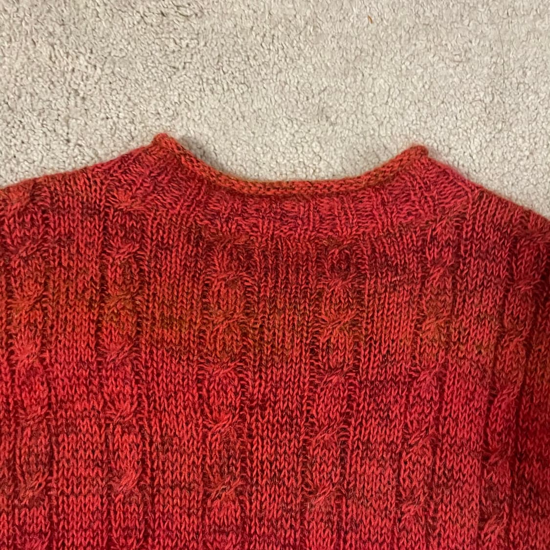 vintage rolled edge raglan knit 상품이미지8