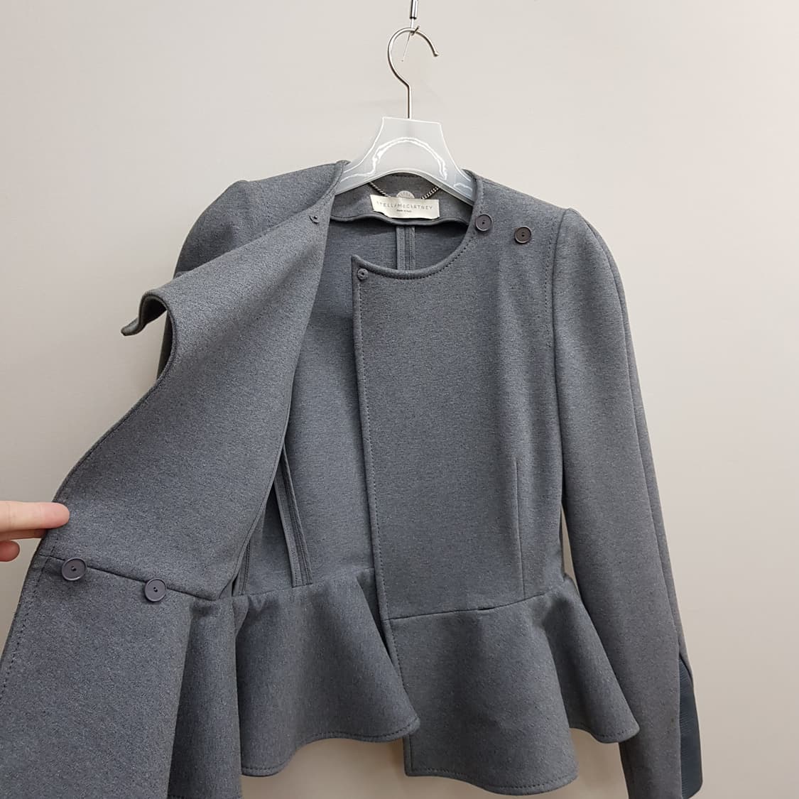 스텔라맥카트니 페플럼 디테일  자켓 38사이즈 상품이미지5