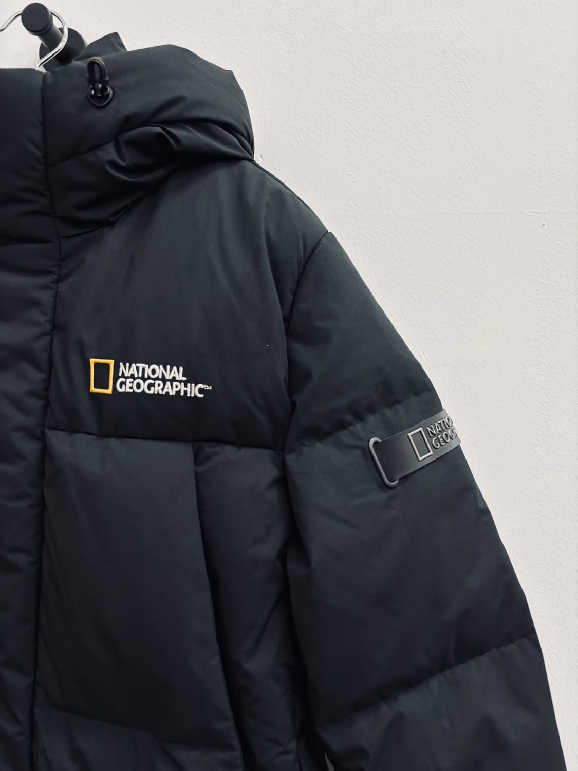 내셔널지오그래픽 구스다운 롱 패딩 상품이미지3