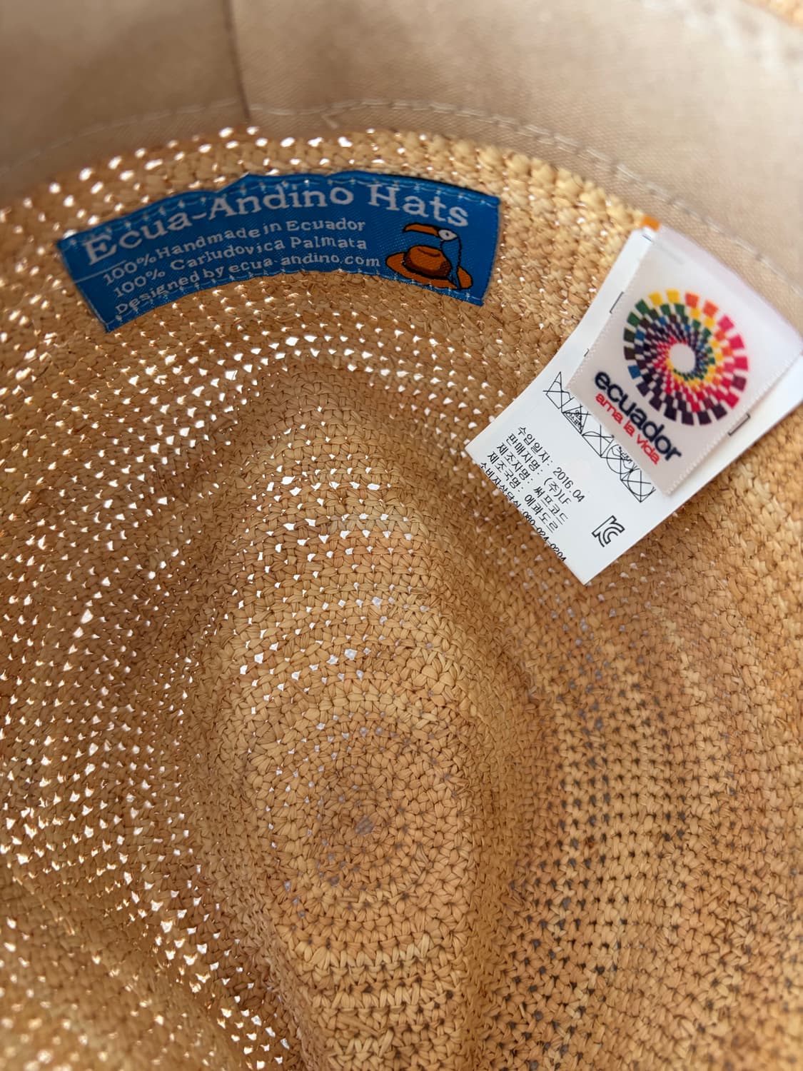 Ecu-Andino Hats 밀짚 페도라 상품이미지4
