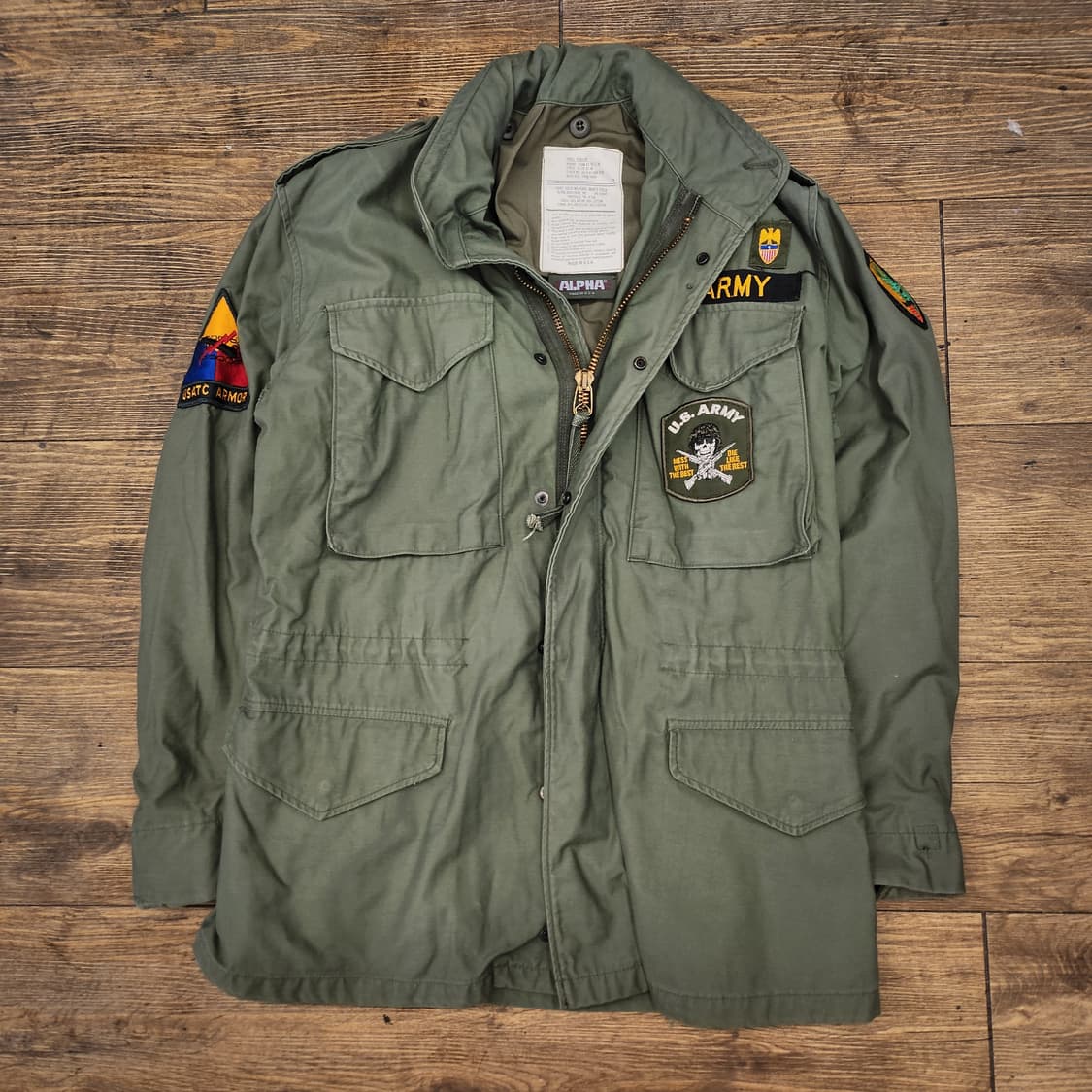 알파 인더스트리 M-65 필드 코트 S 상품이미지2