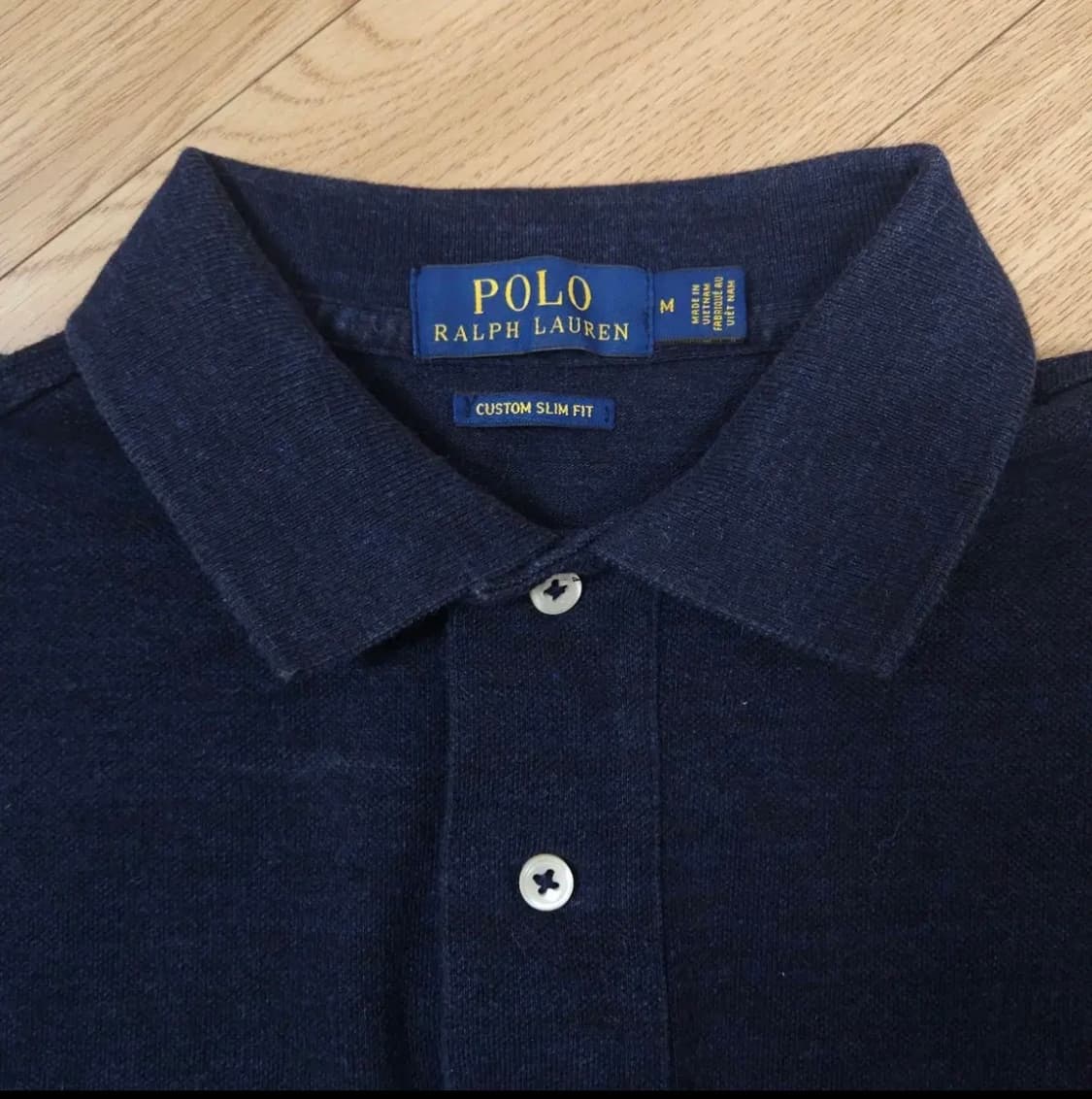 폴로 네이비 반팔 카라티 m 상품이미지3