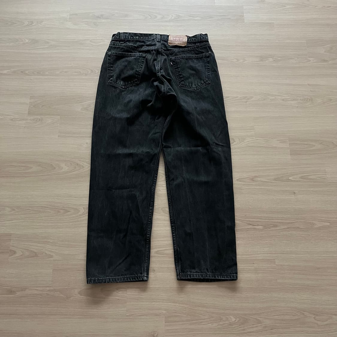 [34X32] 90s 빈티지 리바이스 565 블랙 상품이미지4