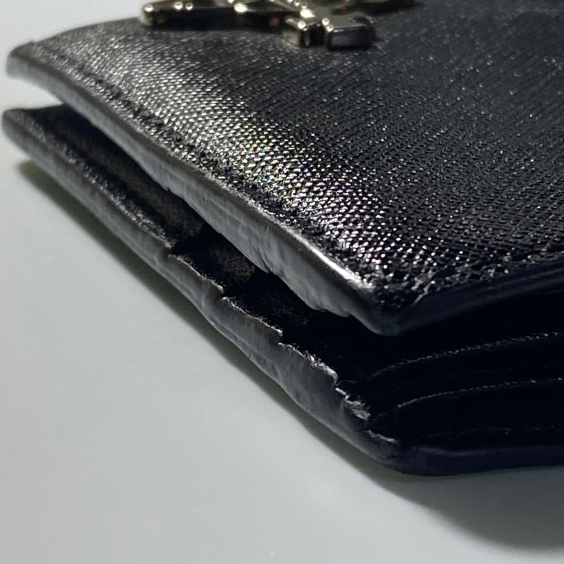 [정품] 비비안웨스트우드 ORB 플레이트 사피아노 레더 반지갑 상품이미지9