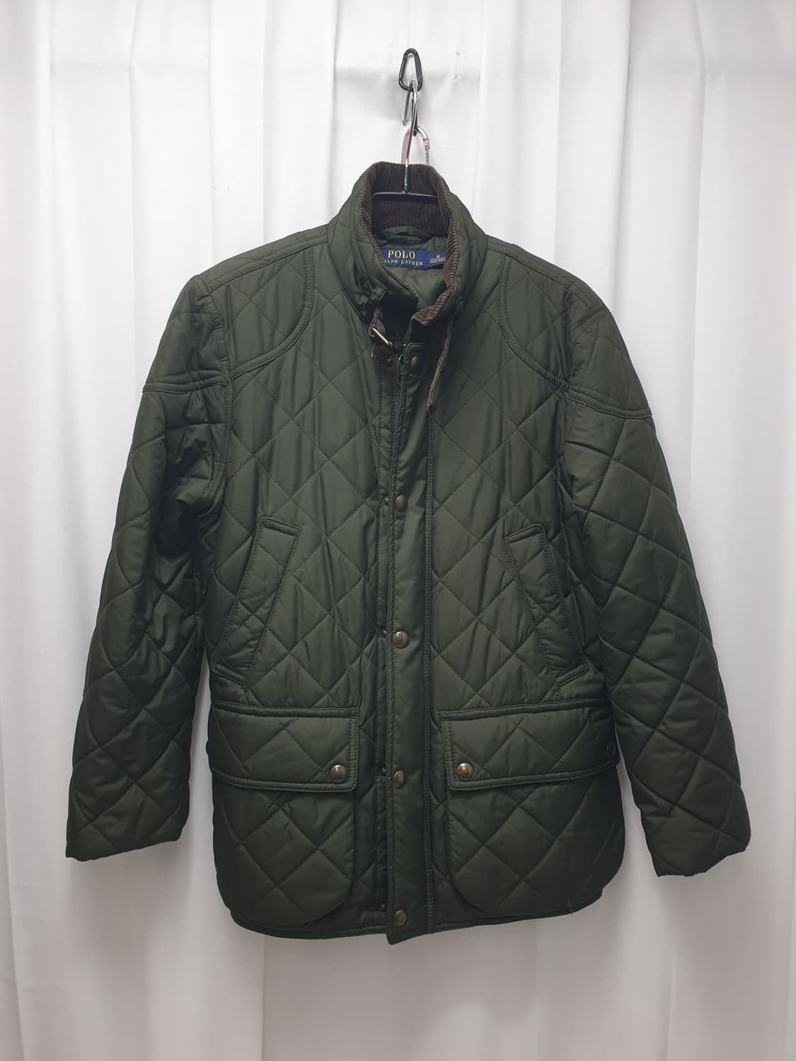 Polo 폴로랄프로렌 퀼팅 자켓 카키 M 상품이미지1