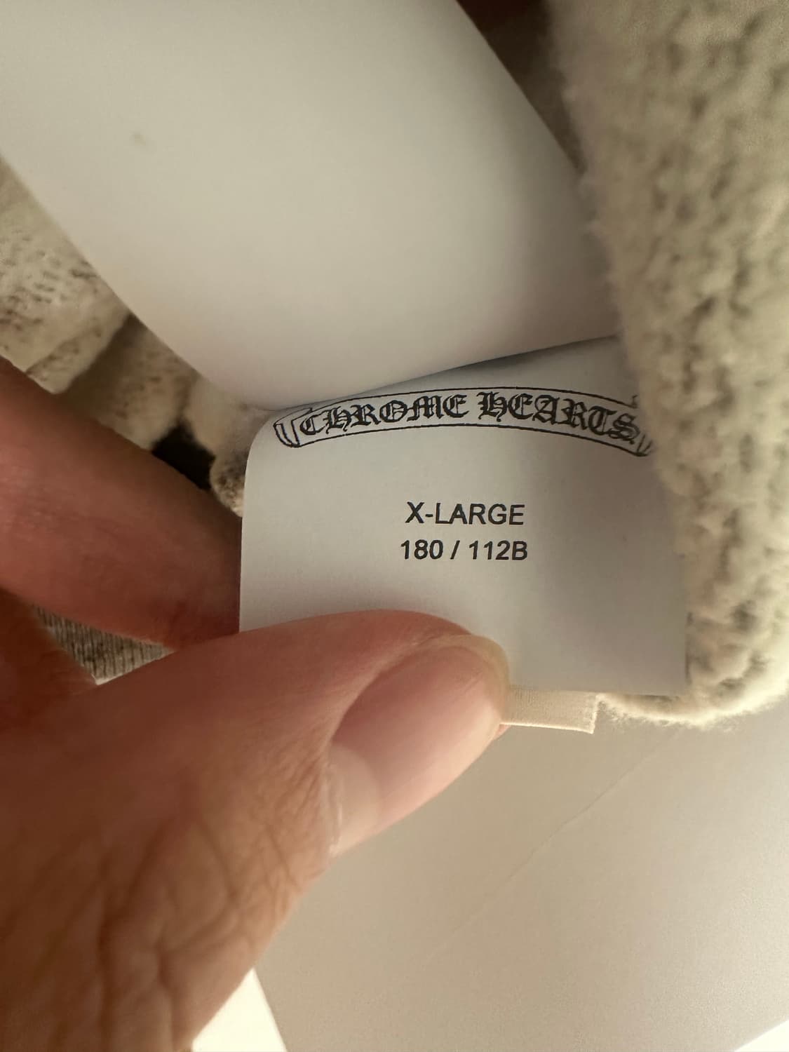[XL] 크롬하츠 페이퍼잼 후드집업 그레이 상품이미지8