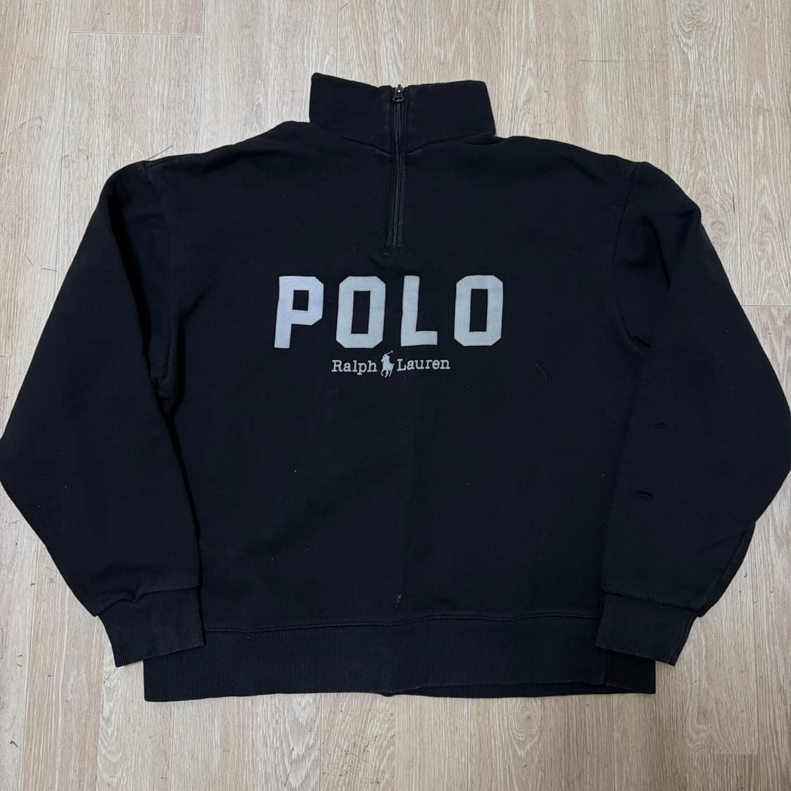 폴로 랄프로렌 빅로고 반집업 맨투맨 M/95  상품이미지1