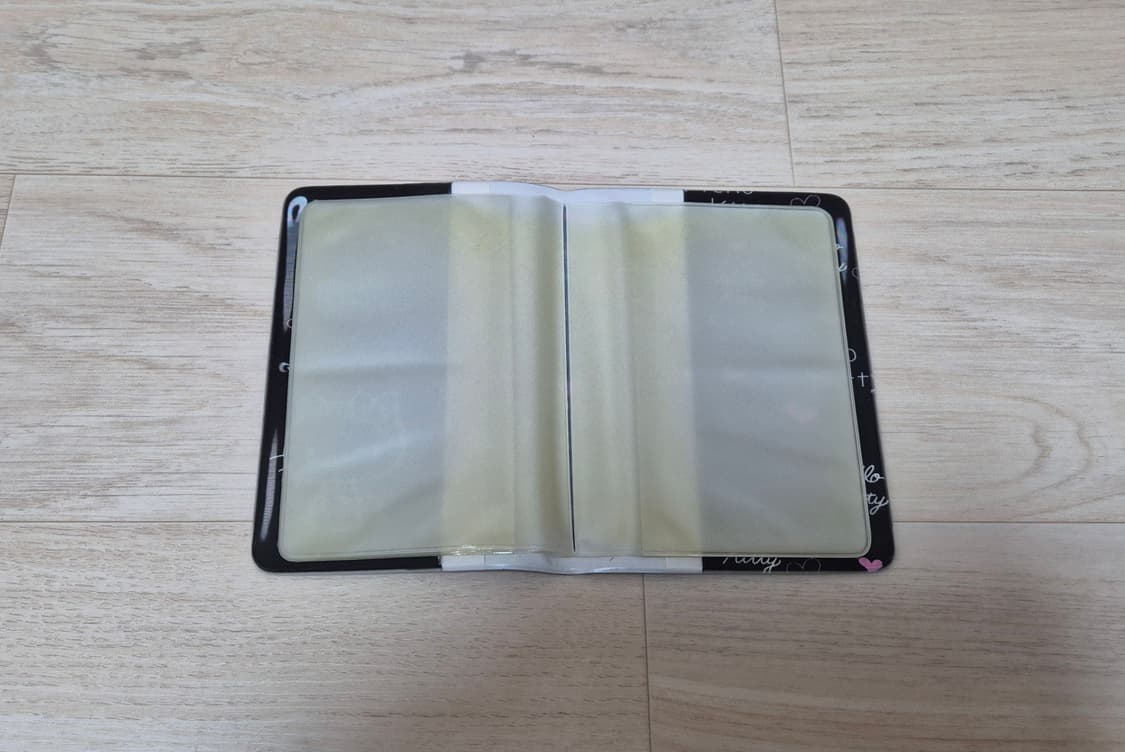 고전 산리오 헬로키티 블랙 여권 케이스 바인더 상품이미지3