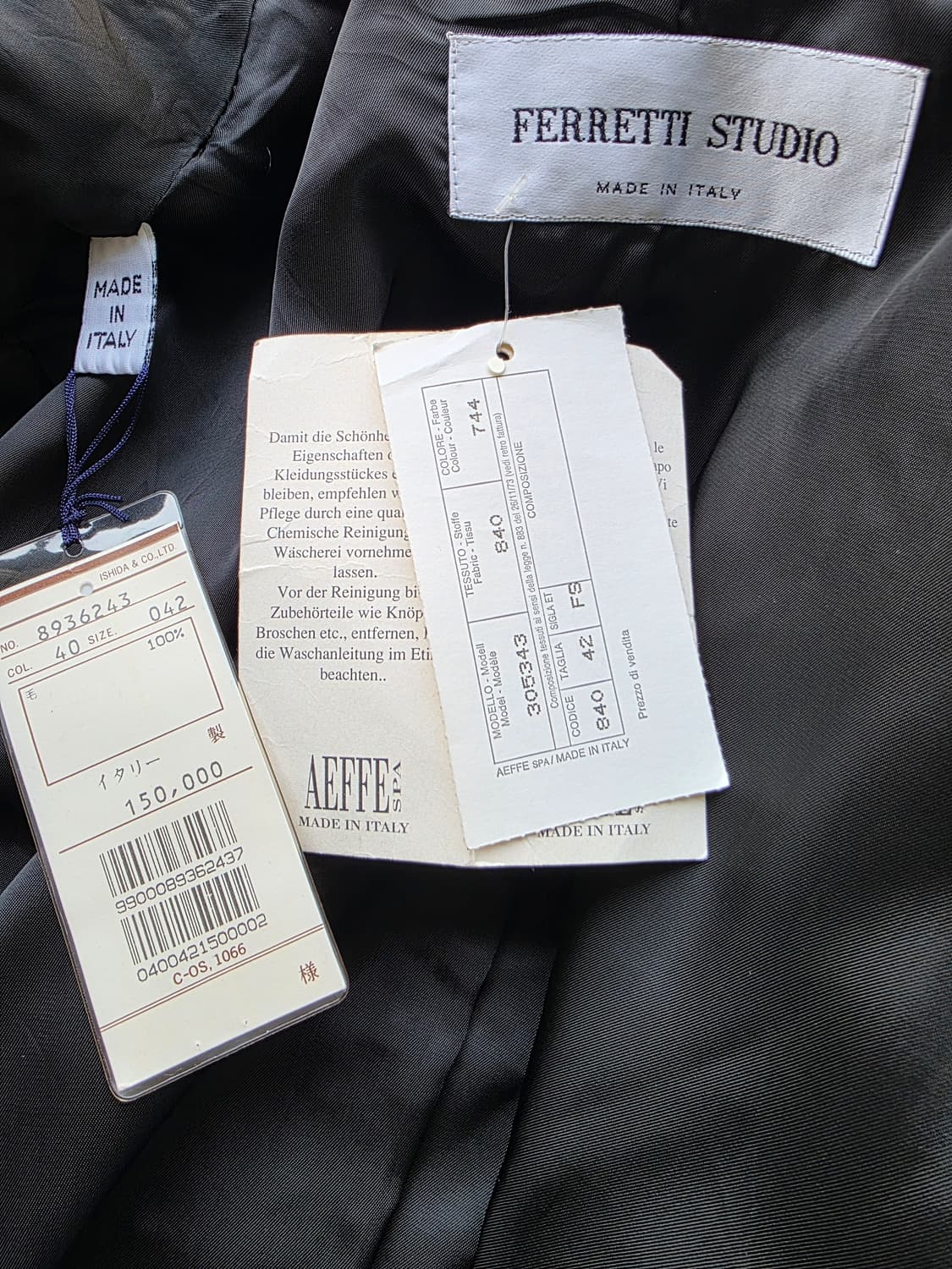 새상품) 알베르타 페레티 이태리제 바로크 울 자켓 (리테일 150만) 상품이미지5