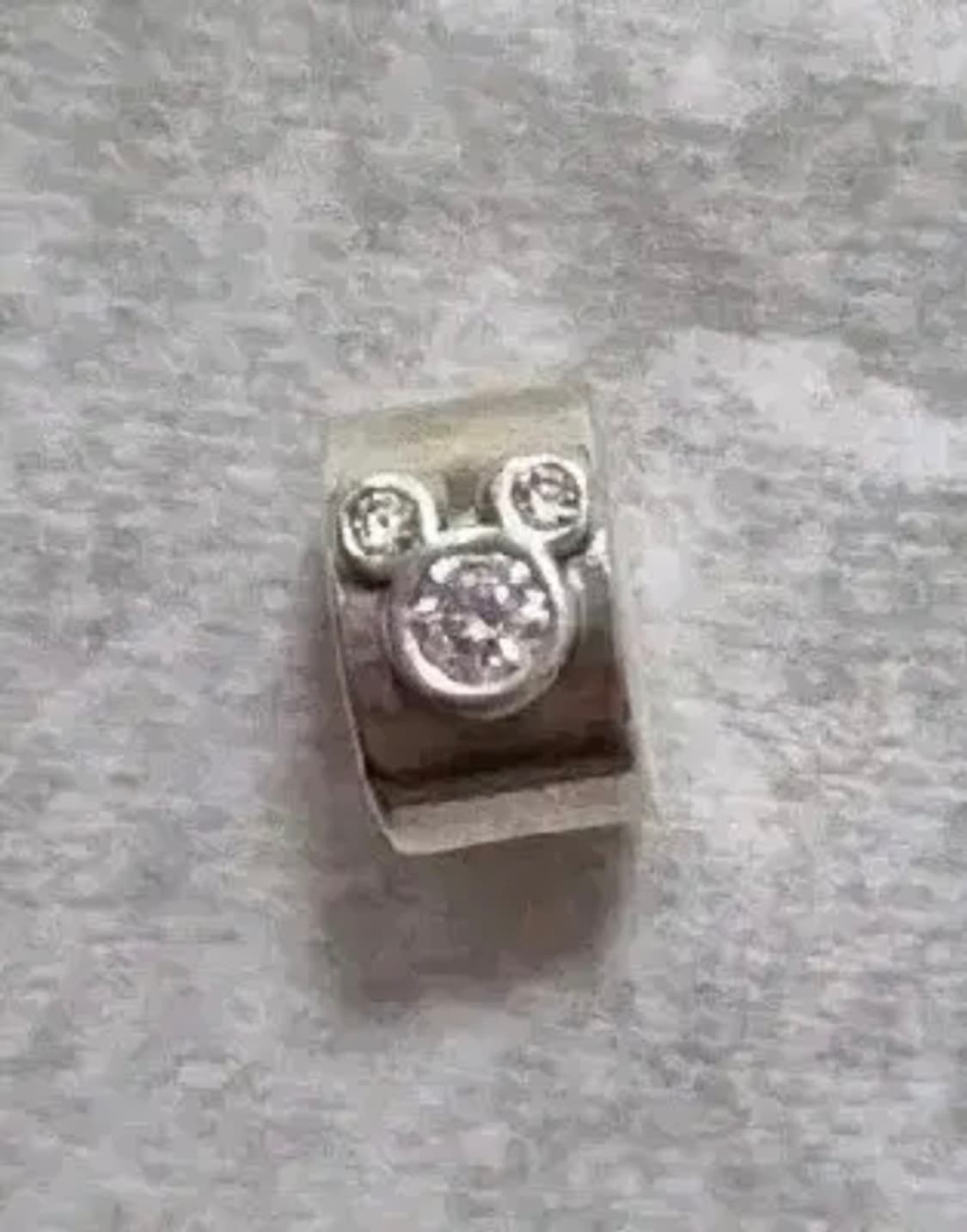 판도라 큐빅 미키&미니 심플 링 참 상품이미지1