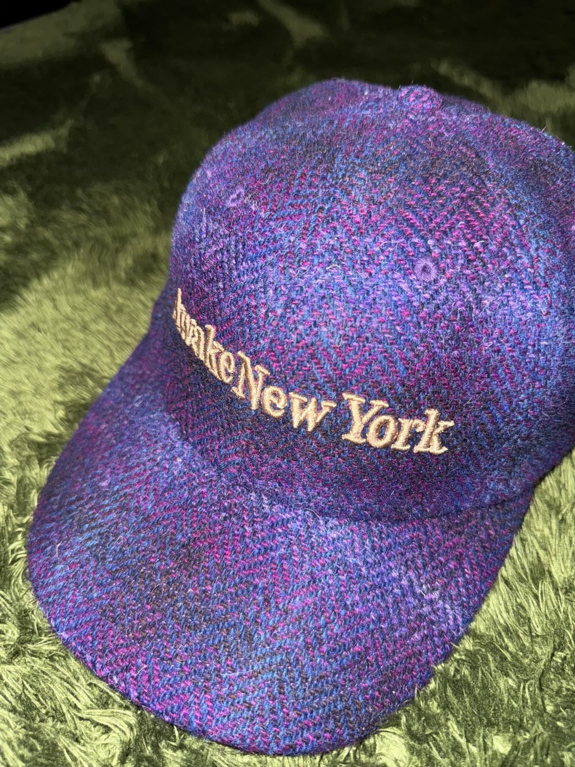 [OS] AWAKE NY 어웨이크 MADE IN USA 해리스 트위드 캡 상품이미지2
